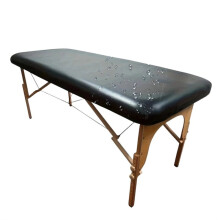 Housse de Table de Massage en Cuir PU, Tapis de Massage Ajusté, Drap de Massage pour Salon de Beauté, Formation Professionnelle à Domicile et