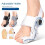 Adjustable Bunion Corrector Knob Bunion Relief Splint Comfortable Toe Straightener with Silicone Pad White 5