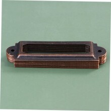 25pcs Retro Metal File Drawer Tag Labels Pull Labels Holder Tag Holder Drawer Accessories Screws for Cabinet Office