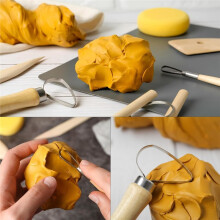 Clay Tools Kit, 19 PCS Pottery Tools, Sculpting Tool for Pottery for Ceramic , Carving, Drawing, Shaping