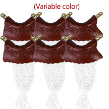 Snooker Pocket Billiard Pool Table Pocket Net Replacement Snooker Table Leather Pockets Set of 6