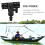 Mount com Fish Finder e Universal Montagem Placa Kayak Acessórios, Inner Base Hexagonal 7