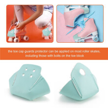 1 Par de Protectores de Protectores de Puntera para Patines de Ruedas Gorra de PatíN de Ruedas de PU con Protectores de ProteccióN de Puntera de 4