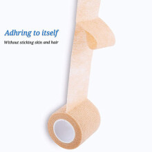 24 Rolls of Non-Woven Self-Adhesive Bandage Outdoor Sports Tape Finger Joint Bandage 5cm x 4.5M Black