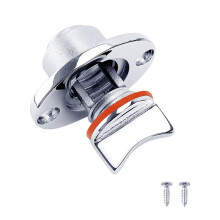 BSET MATEL 1 Polegada AçO InoxidáVel 316  Garboard  Casco Dreno TampãO Soquete Bung Hole Drenagem Kayak Canoe AcessóRios, 2