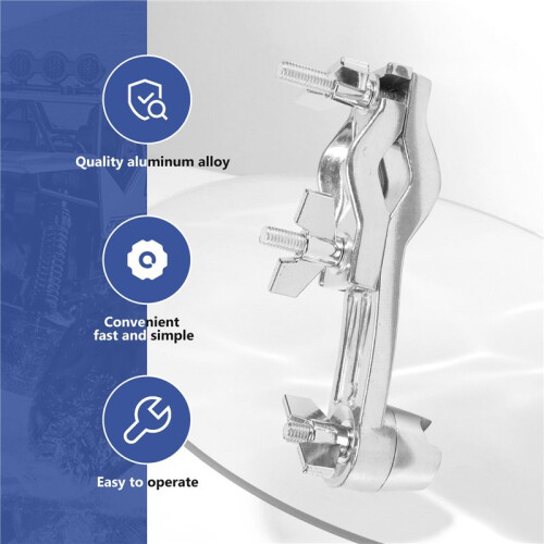 Drum Clamp Holder Clamp Drums Set Drum Mount Bracket Clamp Percussion Stand Drum Accessories 1