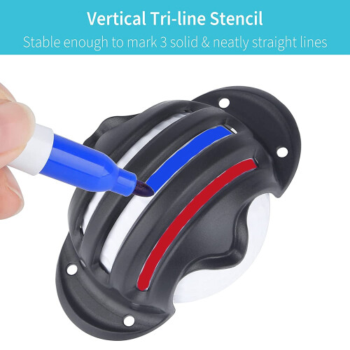 Alignment Kit with  Pen Triple Track Putter Stencil Spring Clamp  Marking Tools 2