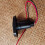Yacht 2-Pin Stern Light Socket Plug-in Pole Base (Straight Base) C 5