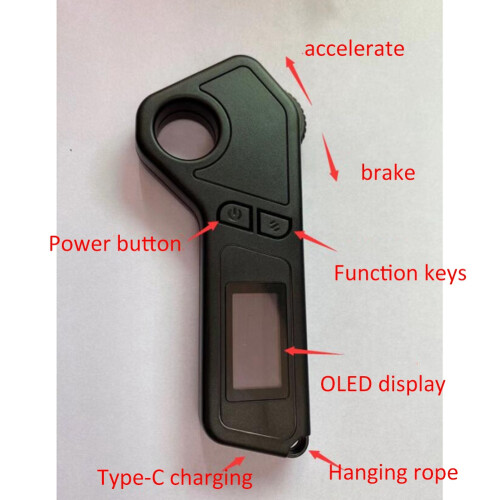 2.4Ghz Transmitter Wireless Electric Skateboard Remote Control ESC Deck Skate Board Scooter Accessories 1