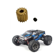 Ingranaggio Motore nel Metallo QWJ05 per Xinlehong Hosim Q901 Q902 Q903 1/16 RC Ricambi Auto Accessori