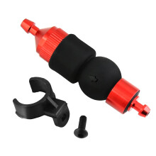 Fuel Filter Nitro Engine Parts Fuel Tank Spare Parts for 1/8 1/10 RC Model Car HSP Redcat Himoto HPI,Red