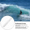 Prancha de Surf de 10,75 Polegadas Caixa de Barbatanas Prancha Longa Prancha de Wakeboard Central Caixa de Barbatanas AcessóRios de Surf, Branco 3