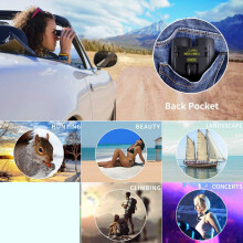 30X60 Binoculars for Kids and Adults,Portable Pocket Foldable Binocular for Mountaineering,Waterproof Bird Watching