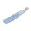 Fascetta di capelli per bambole 30 cm 1 m Gradiente bianco-blu 1