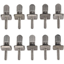 10 PièCes Vis D'Aileronda Plancheda Surf Amovibles, Accessoiresda Planchesda Surf D'Aileronda Pouceda Vis D'Aileron pour des Planchesda Surf