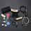 Microphone Sound Hole Equalizer Piezo Pickup Kit for Acoustic Folk Classical Guitar 4