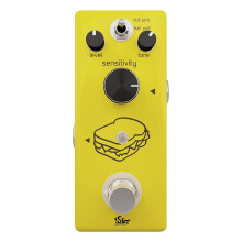 ISET Compressor Pedal de Guitarra Sandwich Comp para Baixo de Guitarra EléTrica True Bypass