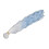 Fascetta di capelli per bambole 30 cm 1 m Gradiente bianco-blu 9