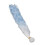 Weft di capelli per bambola, gradiente bianco-blu, lunghezza 1 m, larghezza 30 cm 7