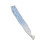 Weft di capelli per bambola, gradiente bianco-blu, lunghezza 1 m, larghezza 30 cm 13