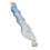 Fascio di capelli per bambole gradiente bianco-azzurro 30cm 1m Lunghezza 12