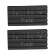 2 Pieces Bass Drum Guard Pads Anti Slip Jazz Drum Anti-Skid Pad Drum Kit Accessories