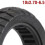 Solid Tire 10 Inch,10X2.70-6.5 Solid Tire Scooter Tubeless Puncture-Proof Tire,Explosion-Proof Solid Tires for 3