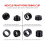 Versatile Front Fork Mount Block,Quick Release Thru Axle Road Bicycle Bracket Adapters for Truck/Trailer/Bikes Racks 3