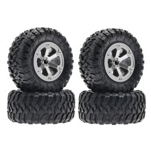 4 StüCk LD-P06 72 Mm Reifenreifen für LDRC LD-P06 LD P06 Unimog 1/12 RC Truck Car Upgrades Teile ZubehöR