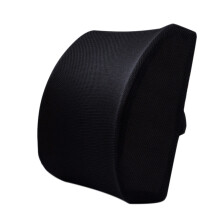 Memory Foam Chair Lumbar Back Support Cushion Pillow For Office Home Car-Mesh