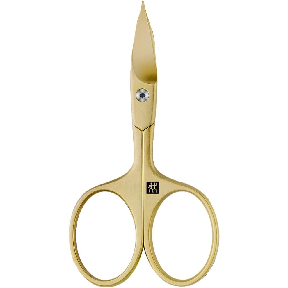 Photos - Manicure & Pedicure Tools Zwilling Combi Nail Scissors  Premium Gold 90mm (Scissors for Nails and Cuticles Curved Edge and Fine Tip for Precise Cut)