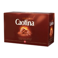CAOTINA ORIGINAL Switzerland, 100 Packages with Each 15 Grams, Total 1.5 KILOGRAMS, Chocolate Suisse Pure Sensation