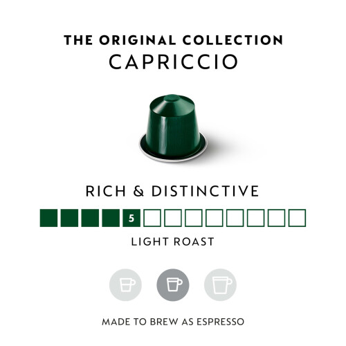 Nespresso Nespresso Capriccio 50 Capsules 1
