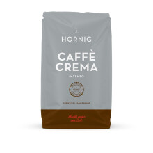 J. Hornig Caff? Crema Espresso Beans, Caff? Crema Intenso, Intense Arabica and Robusta Blend, Whole Coffee Beans, 1000g Pack