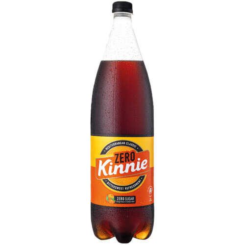 Kinnie Zero, Refreshing soft drink with zero sugar, 6 x 1.5Ltr Bottles