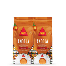 Delta Caf?s Angola Coffee Beans 1kg - Pack of 2, Natural Roast Arabica and Robusta Blend