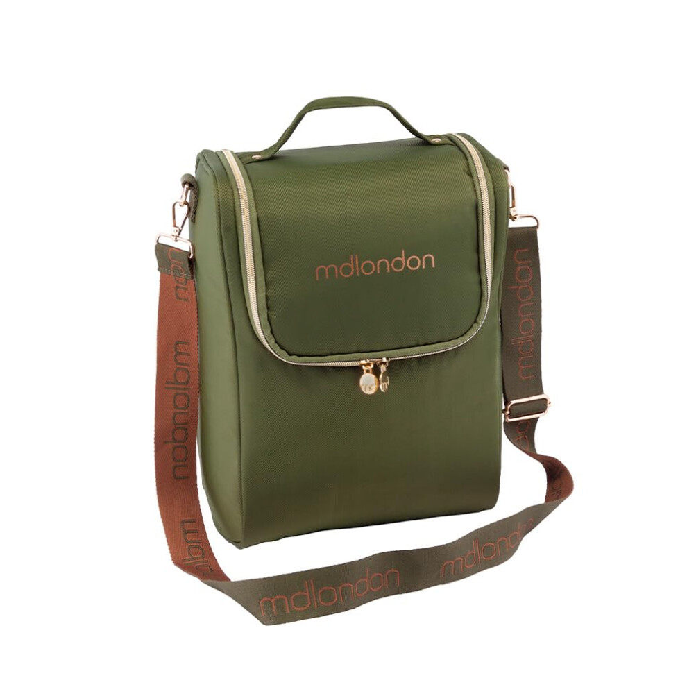 Md London. Mdlondon Sac Hairdressing Bag, Organised Storage For Hair Tools & Accessories, Fits Blow, Strait & Wave, Travel-Friendly Hairdressing Kit Bag With