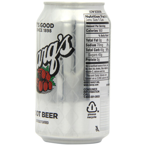 Barq's Root Beer 355 ml (Pack of 12) 1