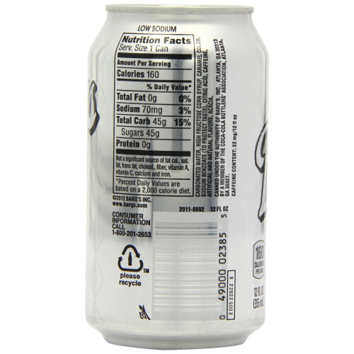 Barq's Root Beer 355 ml (Pack of 12) 2