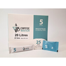 COFFEE WATER Mineral Packs for Making Water for Coffee (Makes 500 Litres)