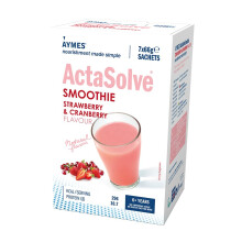 AYMES - ActaSolve Smoothie - Strawberry & Cranberry - 42 Servings - Vegan-Friendly Nutritional Powder - Gluten Free - Suitable for Adults and Children