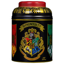New English Teas Harry Potter Hogwarts House Crest Tea Caddy with 240 English Breakfast Teabags