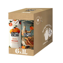 Flawsome! Orange 6x1l - Cold-Pressed - No Added Sugar ? 100% Natural and Pure with No Sweeteners ? Craft Vegan Not from Concentrate