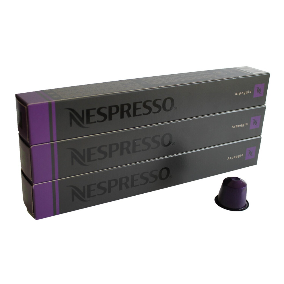 Nespresso Capsules Lilac ? 30 x Arpeggio ? Original Nestle ? Espresso Coffee ? Assorted-image-OPC-PT8WB6D-NEW