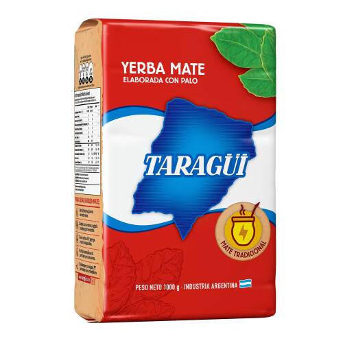 Yerba Mate Taragui Roja (with Stems)(3x1Kg) 2