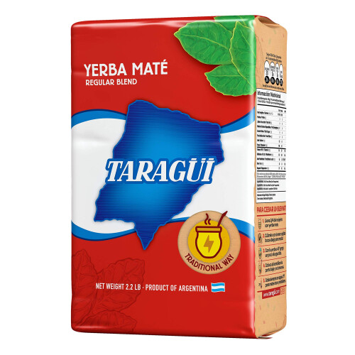 Yerba Mate Taragui Roja (with Stems)(3x1Kg) 1