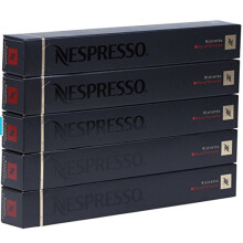 Nespresso Ristretto Decaffeinato Coffee 50 Capsules Pods 5 Sleeves Long Expiry