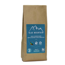 Moreish Fairtrade Blue Mountain - Highly Superior Medium Roast Ground Coffee (Filter Grind) - 1kg