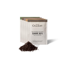 Hotel Chocolat Hot Chocolate Sachet Selection - Luxury Chocolate Flakes - Pack of 20 Single-Serve Sachets, 700g - Different Recipes Available - Made