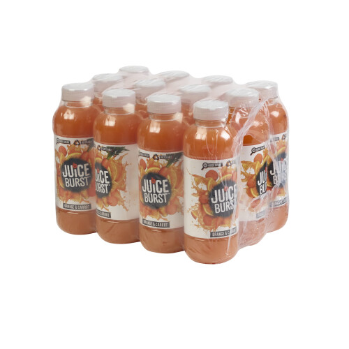 JUICEBURST Orange & Carrot 12x500ml